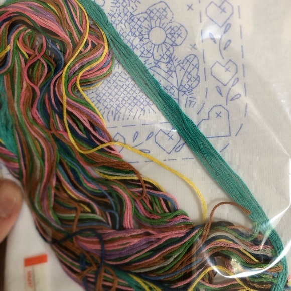 Vtg Bucilla Stamped Cross-Stitch Kit - Birth Announcement - Picture 10 of 11